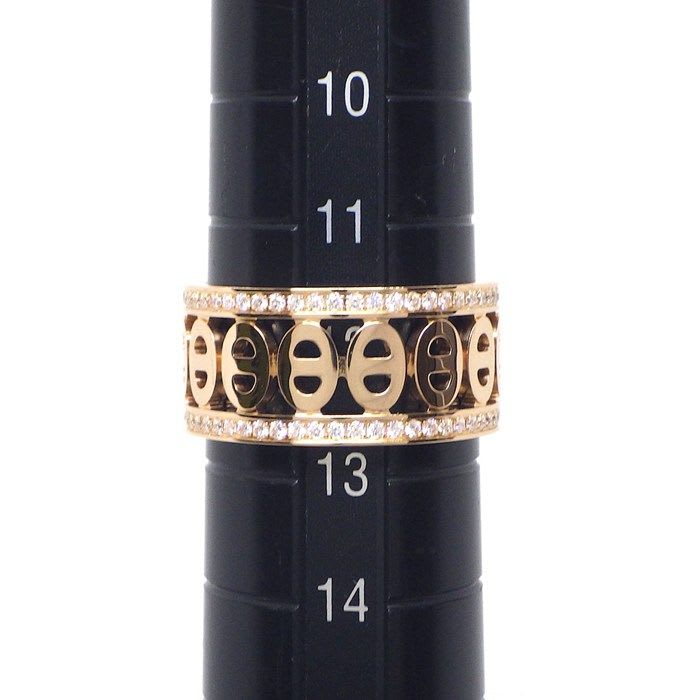 Hermes Ring Chaine D'ancre Divine PM B 00052 98 Points Diamond Total