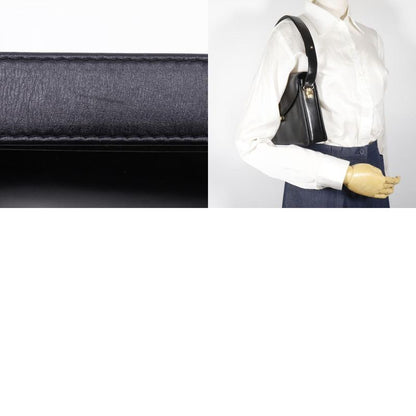 Gucci Vintage Calf Black Women's Shoulder Bag