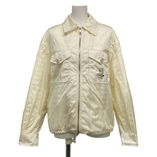Gucci Blouson Size 36 S Women's - 619422zae8w Ivory Long Sleeve Zip Up Spring