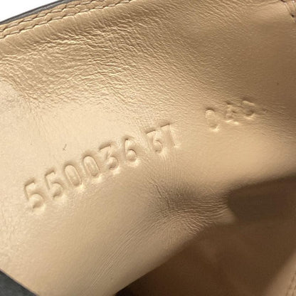 Gucci Short Boots 37 Women's - 550036 Black Side Gore Bijou Double G Belt