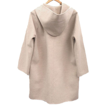 Unused Hermes Duffle Coat Cashmere Beige 0256 Hermes