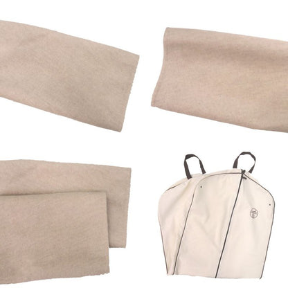 Unused Hermes Duffle Coat Cashmere Beige 0256 Hermes