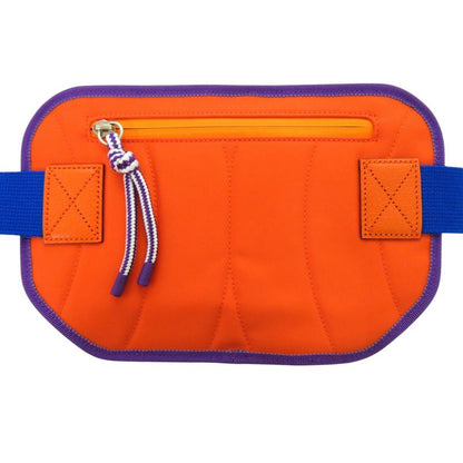 Unused Gucci GG Nylon GG Belt Waist Bag 752102 Nylon Rubber Blue Purple Orange