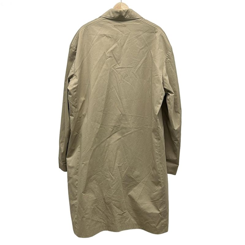 Balenciaga Coat Size 50 XL Women's - Beige Long Sleeve Autumn Winter