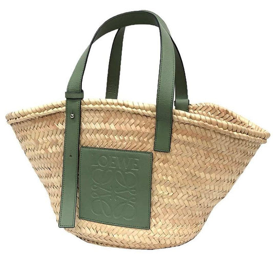 Loewe Basket Bag Medium A223s92x04 Basket Bag Tote Natural Rosemary 1714 Aq12363