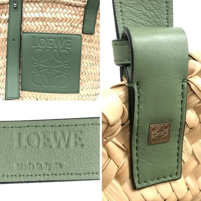 Loewe Basket Bag Medium A223s92x04 Basket Bag Tote Natural Rosemary 1714 Aq12363
