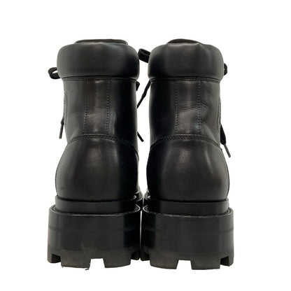 Hermes Short Boots 410 Men's - Black Leather