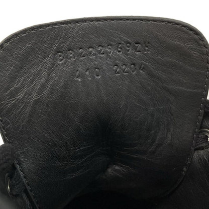 Hermes Short Boots 410 Men's - Black Leather