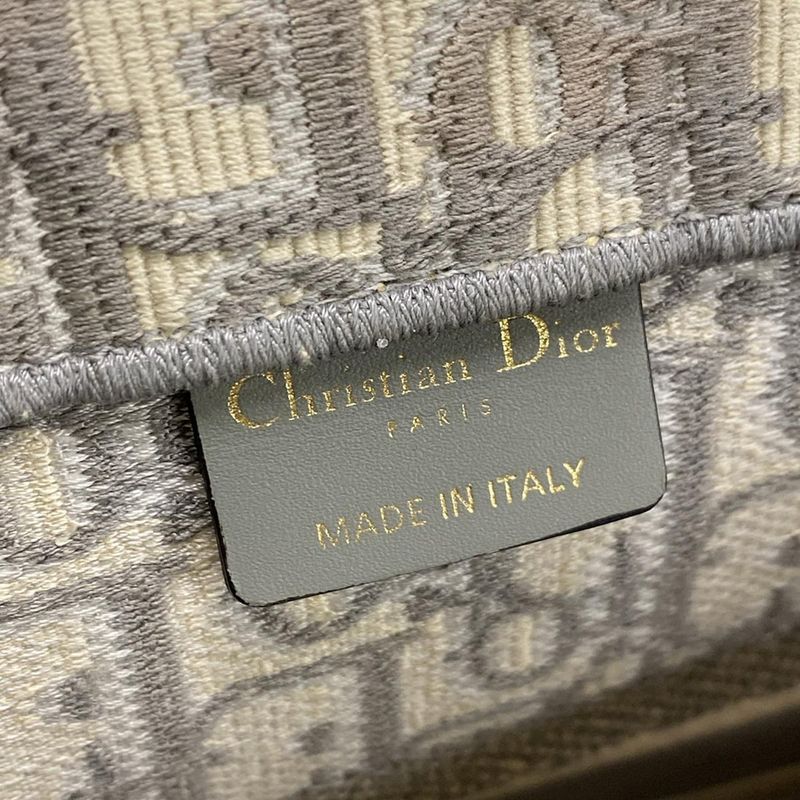 Dior Christian Dior Tote Bag Book Tote Medium Bag Old Small M1296zriw_m932 Gray