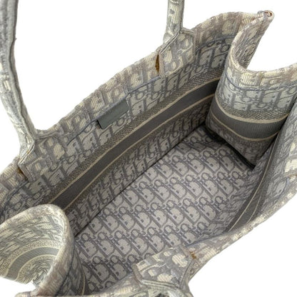 Dior Christian Dior Tote Bag Book Tote Medium Bag Old Small M1296zriw_m932 Gray