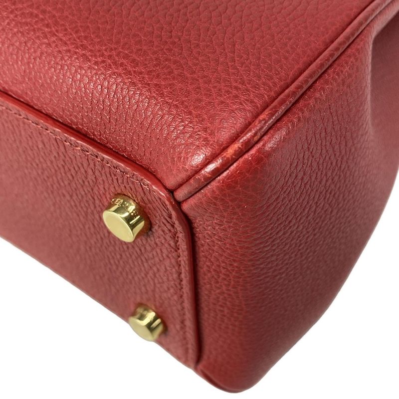 Celine Handbag 16 Saise Small 188003bf8.27ed Red