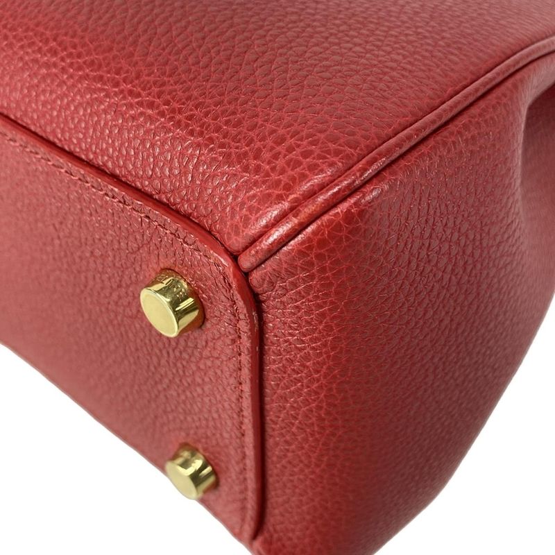 Celine Handbag 16 Saise Small 188003bf8.27ed Red
