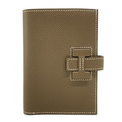 Hermes Bifold Wallet New H Passant Compact Etoupe