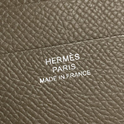 Hermes Bifold Wallet New H Passant Compact Etoupe