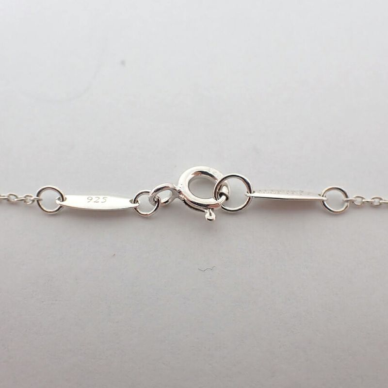 Tiffany & Co 925 Open Heart Pendant Necklace