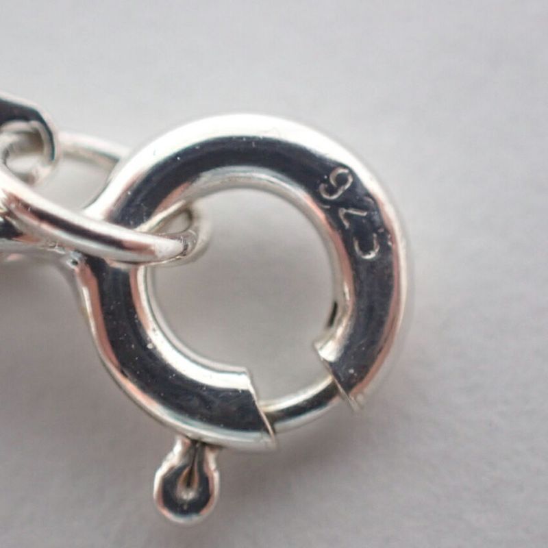 Tiffany & Co 925 Open Heart Pendant Necklace