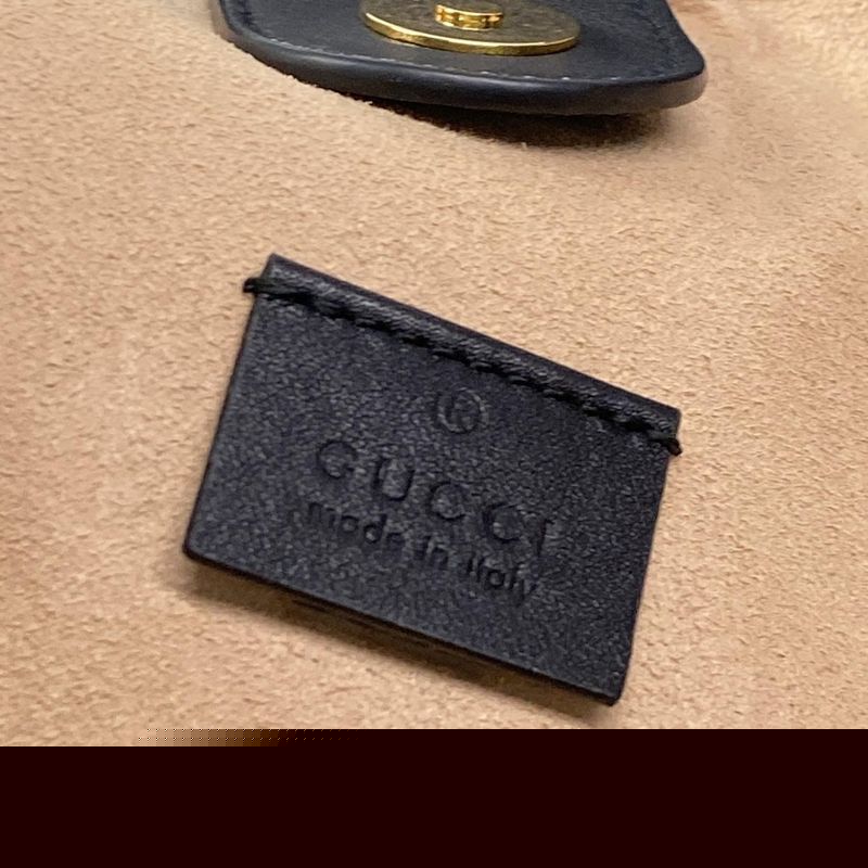 Gucci Tote Bag Raja 537219 Bordeaux X Black X Multi Rhinestone Chain Shoulder