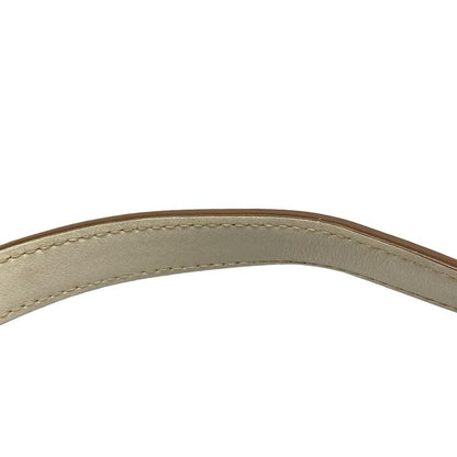 Prada Handbag Duet Logo Jacquard 1bh038 Beige X White Drawstring Shape Leather