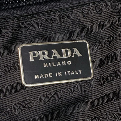 Prada Shoulder Bag - Black Quilted Leather