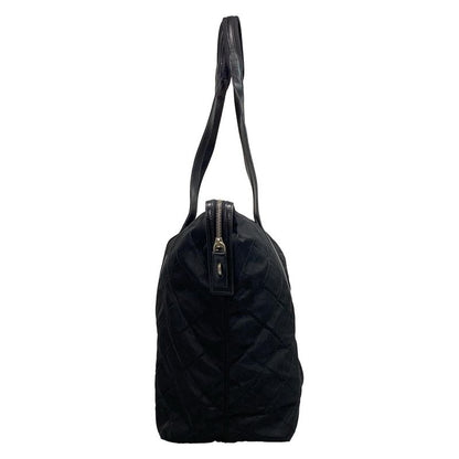Prada Shoulder Bag - Black Quilted Leather