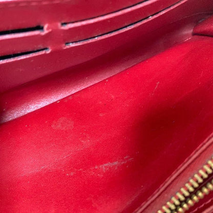 Louis Vuitton Long Wallet Monogram Vernis Zippy Wallet M91981 Pomme D'amour