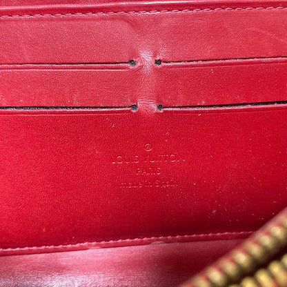 Louis Vuitton Long Wallet Monogram Vernis Zippy Wallet M91981 Pomme D'amour