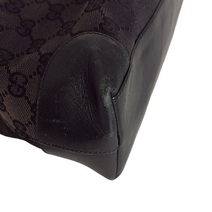 Gucci Handbag GG Pattern 0021119 Black Leather