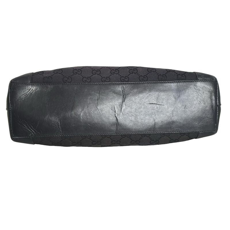 Gucci Handbag GG Pattern 0021119 Black Leather