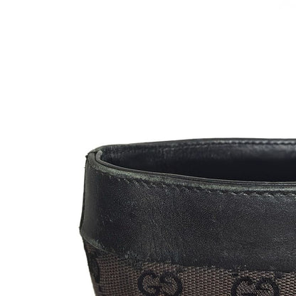 Gucci Handbag GG Pattern 0021119 Black Leather