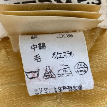 Hermes Blouson Size 36 S Women's Blue X Yellow X Multi Silk