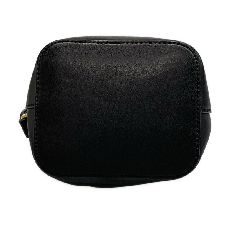 Fendi Handbag Mon Tresor 8bs010 Black Leather