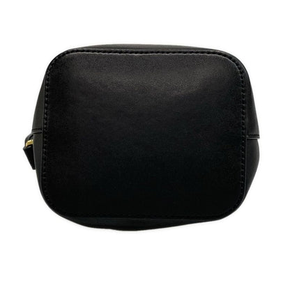 Fendi Handbag Mon Tresor 8bs010 Black Leather