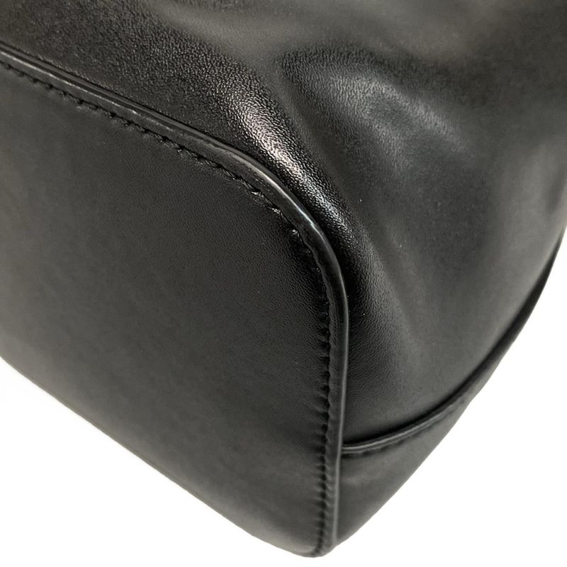 Fendi Handbag Mon Tresor 8bs010 Black Leather