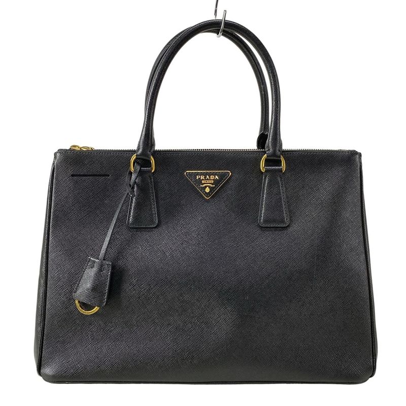 Prada Tote Bag Galleria Medium Bag Bn2274 Black Leather