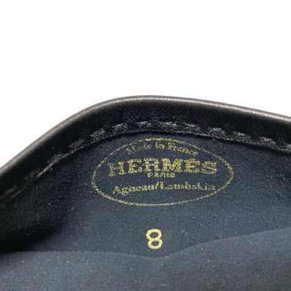 Hermes Women's Gloves - Black Long Gloves Leather