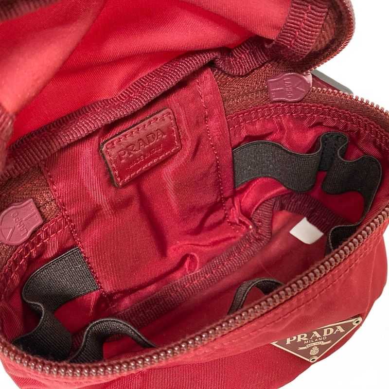 Prada Pouch - Bordeaux Mini