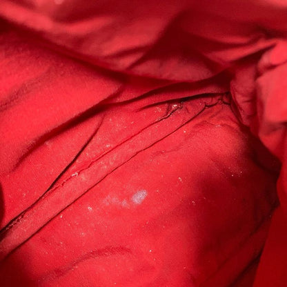 Hermes Pouch Bolide Pouch 20 Red X Light Brown Leather