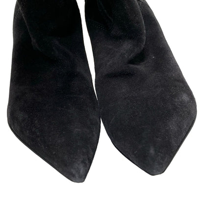 SAINT LAURENT PARIS Short Boots 35 1/2 Women's - Black