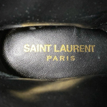 SAINT LAURENT PARIS Short Boots 35 1/2 Women's - Black