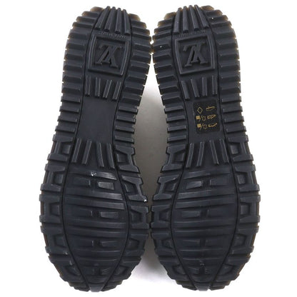 △louis Vuitton Run Away Line Leather LV Logo Monogram Fabric Leather Sneakers