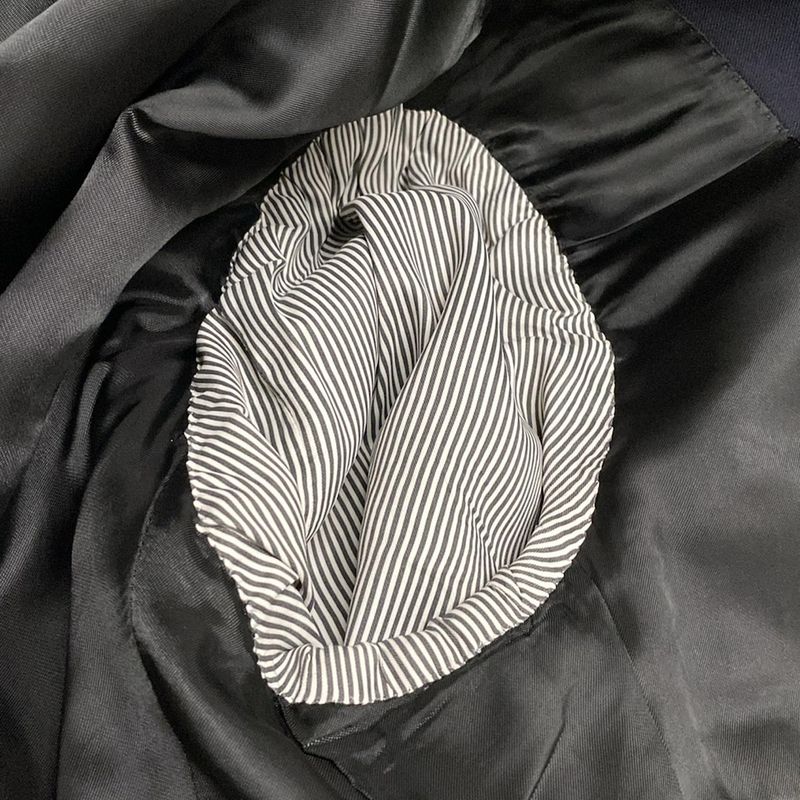 Celine Jacket Size 46 L Men's Classic Jacket Wool Gabardine 2v20j650d Navy Wool