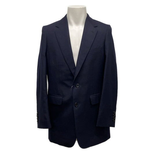 Celine Jacket Size 46 L Men's Classic Jacket Wool Gabardine 2v20j650d Navy Wool