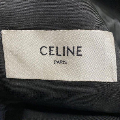 Celine Jacket Size 46 L Men's Classic Jacket Wool Gabardine 2v20j650d Navy Wool