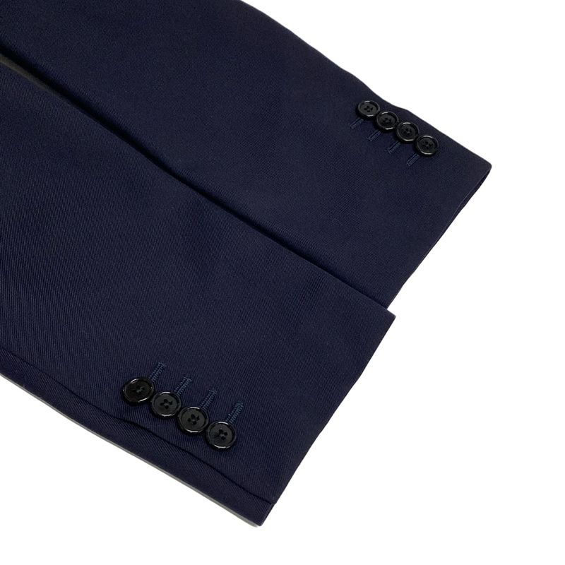 Celine Jacket Size 46 L Men's Classic Jacket Wool Gabardine 2v20j650d Navy Wool