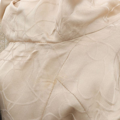 Chanel Set Suit Tweed Pearl Wool