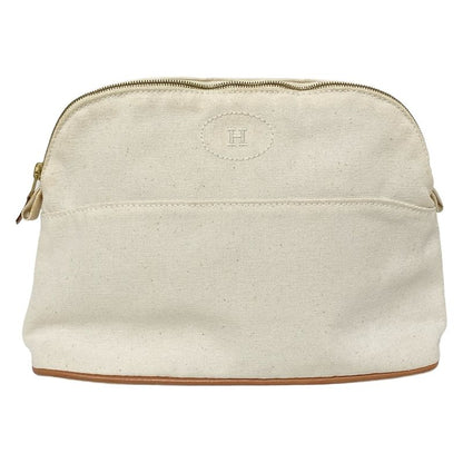 Hermes Pouch Bolide Pouch 25 Ivory Leather