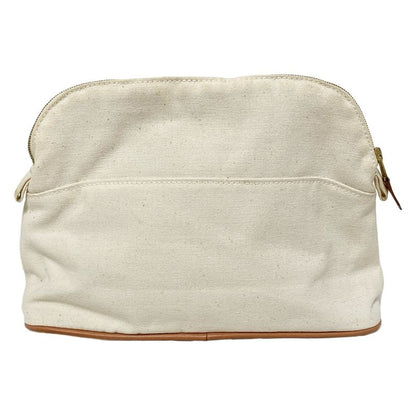 Hermes Pouch Bolide Pouch 25 Ivory Leather