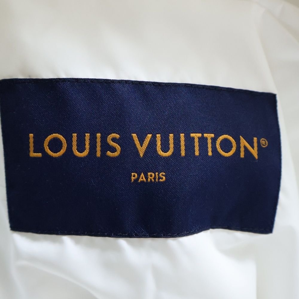 Louis Vuitton 24ss Faux Fur Camo Down Jacket Rm241m Ftn Hqb08e White