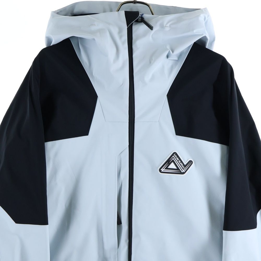 Louis Vuitton 24ss Lining Monogram LV Carving Ski Shell Jacket White/black