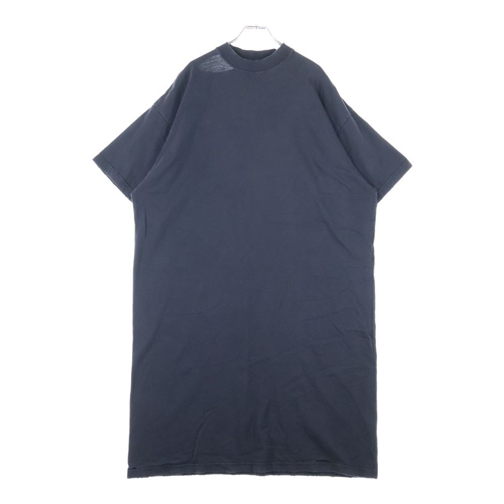 Balenciaga 25ss Painted Tshirt Dress Painted Short Sleeve T-Shirt Dress Cut and